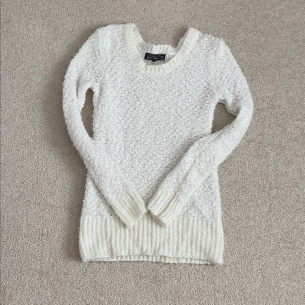 Girls White Sweater